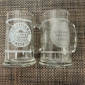 1999 (set of 4) Chicago Service Unit Award Railroad Tankards